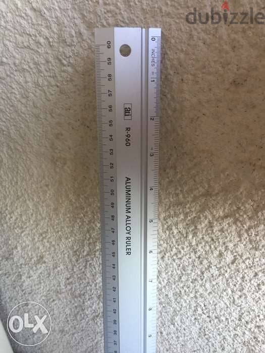 Aluminum Ruler - 60 cm - مسطرة ألومنيوم 4