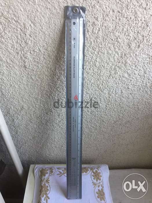 Aluminum Ruler - 60 cm - مسطرة ألومنيوم 7