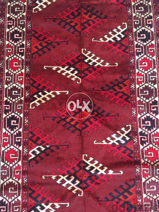 سجاد عجمي. 400/126. persian carpet. tais. Hand made 3