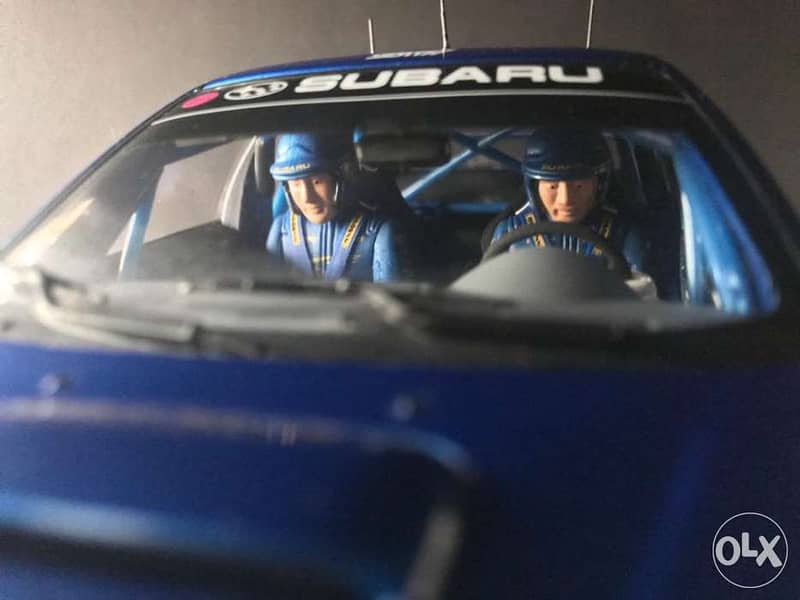 1/18 diecast die-cast Autoart RARE Subaru lim Edition Tommi Makinen 6