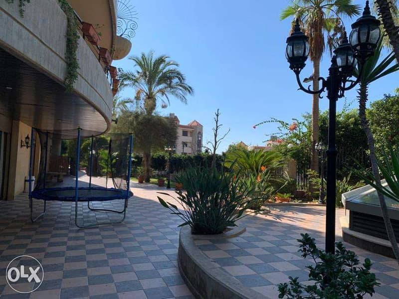 Ground floor apartment with a lovely garden for sale in dawhet el hoss 2
