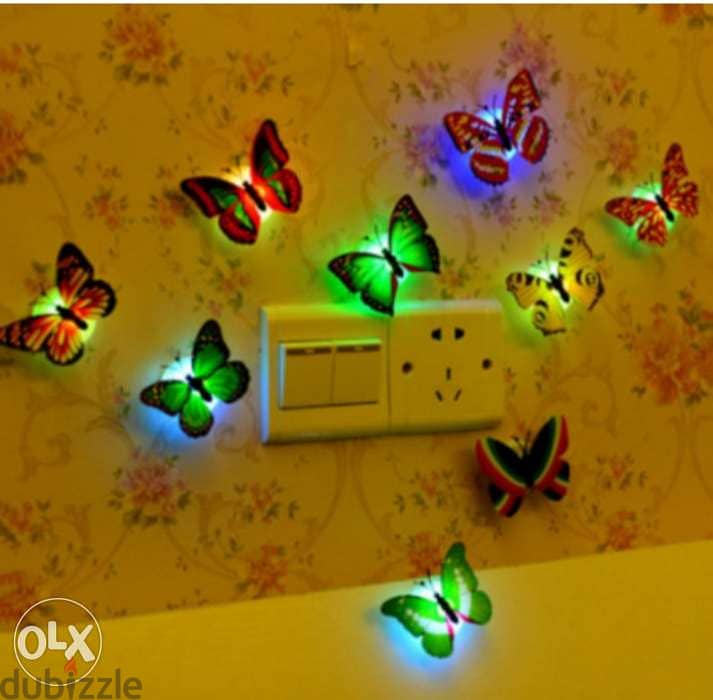 Beautiful butterfly lamps 1 for 2$ 4
