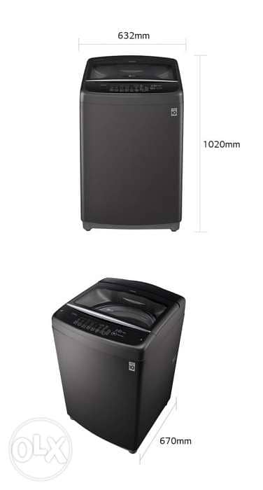 LG T1466NEHT2B 14Kg Top Loader Washer | Smart Inverter Motor | Smart M 5