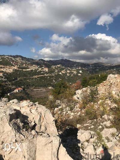 1240 SQM Land in Ashkout, Keserwan with Full Panoramic View