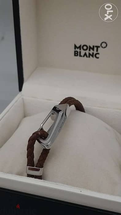 Montblanc Leather Woven Bracelet  Harrods AE