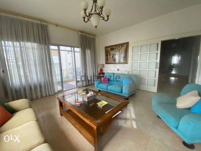 230 Sqm| Fully furnished apartment Broummana\ Mounir Street 5