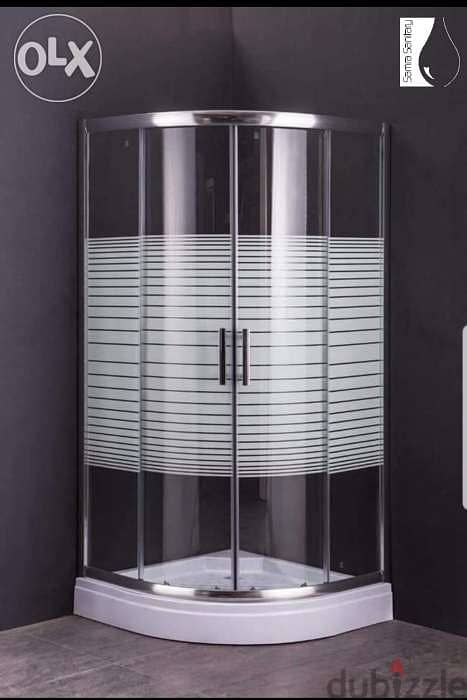 Glass shower cabinet enclosure 2