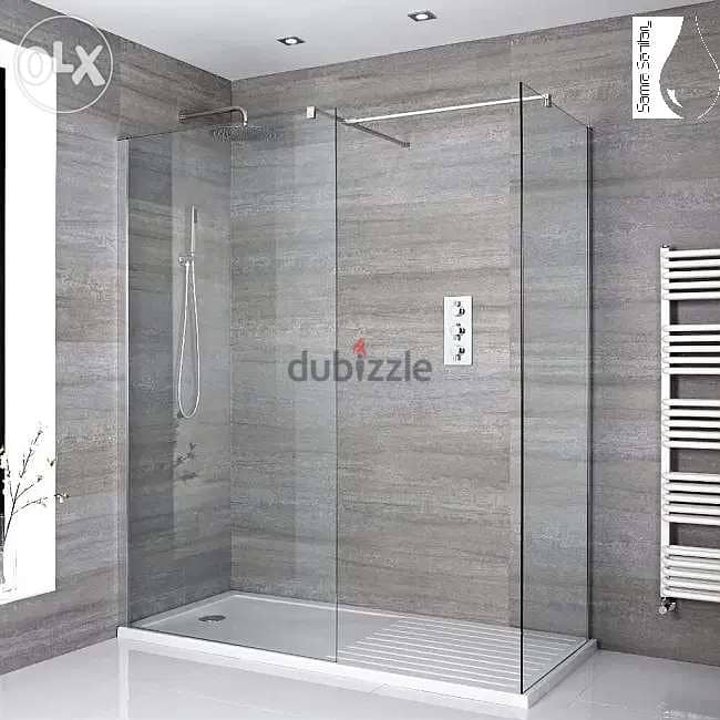 Glass shower cabinet enclosure 5