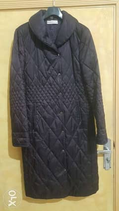 GERARD PASQUIER padded coat long jacket 38 40 medium جاكيت معطف