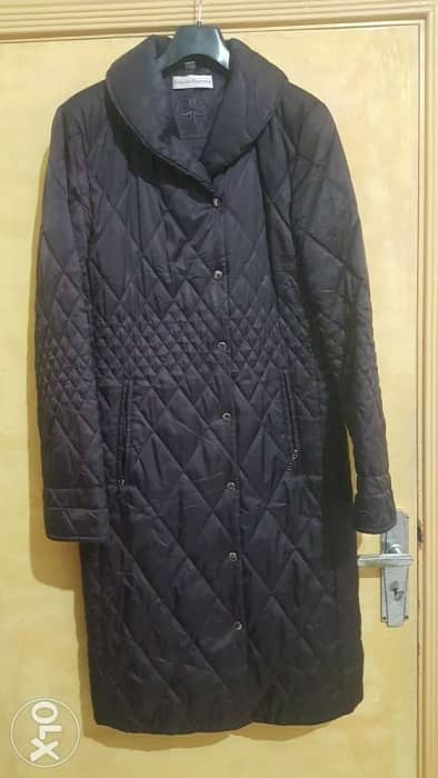 GERARD PASQUIER padded coat long jacket 38 40 medium جاكيت معطف 0