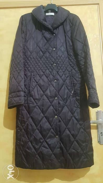 GERARD PASQUIER padded coat long jacket 38 40 medium جاكيت معطف 1