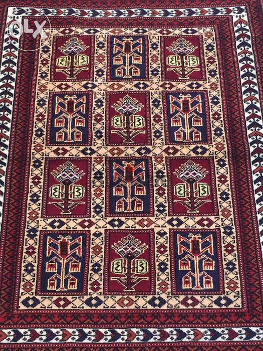 سجادة عجمية. Hand made. Persian carpet 0