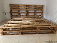 bed wood palette 0