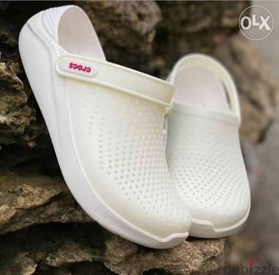 crocs white