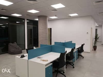 Unique open space designed office