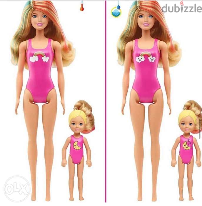 Barbie Color Reveal Set with 50+ Surprises Including 2 Dolls, 3 Pets & 1