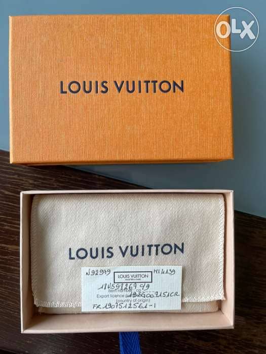 Louis Vuitton double side card holder 1
