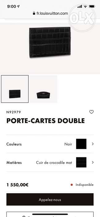Louis Vuitton double side card holder 4