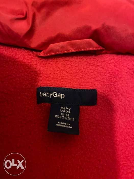 babyGAP red color for babies 12-18month 1