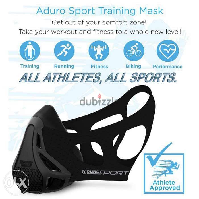 Fitness Mask for Fitness/Training (Black) 4