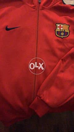 25$ authentic Nike FCBarcelona jacket in excellent condition 0