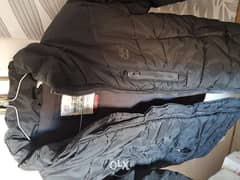 Timberland jacket black 7-8 years