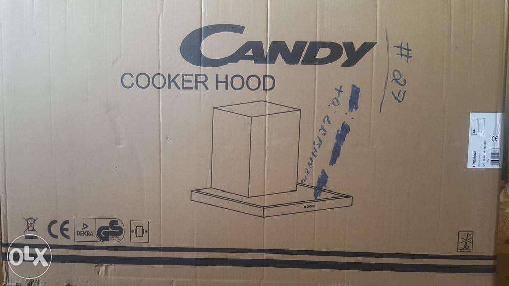 Candy Cooker Hood (Brand New) Italian شفاط مطبخ كاندي (جديد) ايطالي 6
