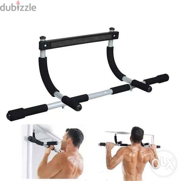 Gym Total Upper Body Workout Bar Home Pull up Work 1