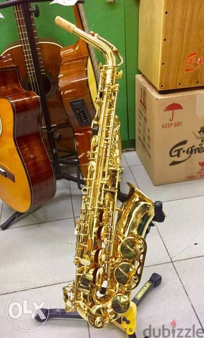 ساكسوفون كامل جديدpackage saxophone alto