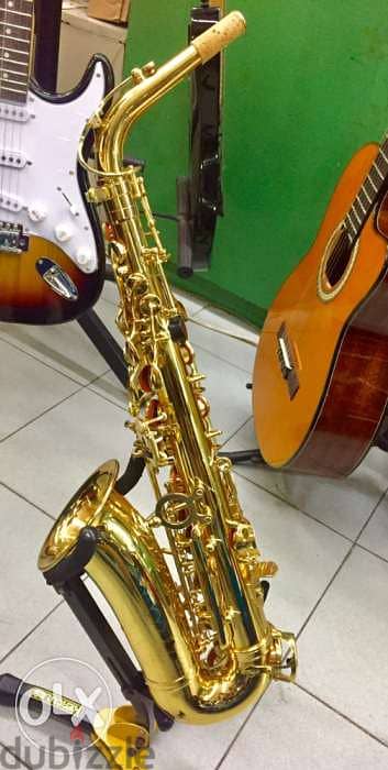 ساكسوفون كامل جديد saxophone alto 1