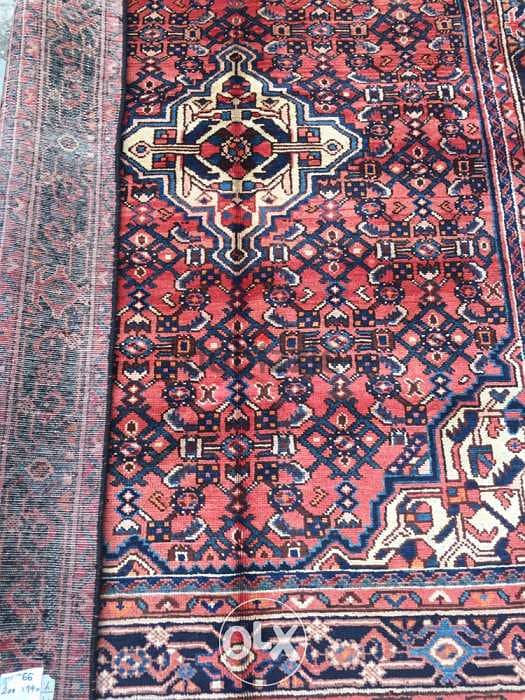 سجاد عجمي . شغل يدوي صوف200/140. tapis. persian Carpet. Hand made 6