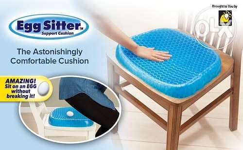 Egg Sitter Seat Cushion with Non-Slip Cover 1