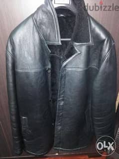 Shearling leather jacket