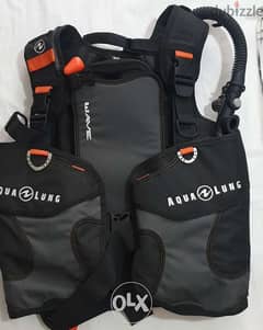 New Diving bcd aqualung 3 sizes , small , large and XL 0