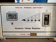 Voltage Regulator + محول من ١١٠ ال ٢٢٠ 0