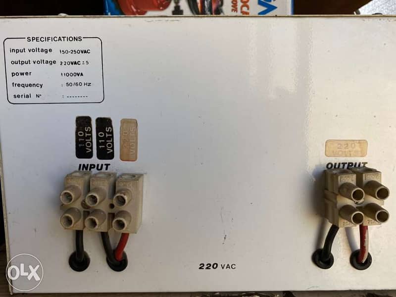 Voltage Regulator + محول من ١١٠ ال ٢٢٠ 1
