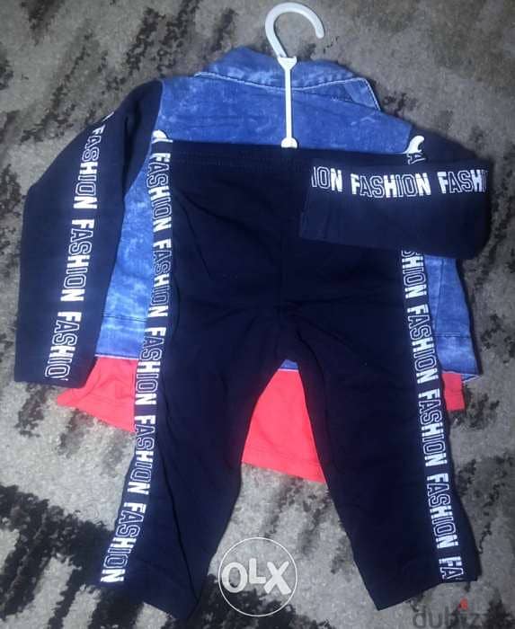 baby / kids clothing, set of 3 pieces, size 1 year 0