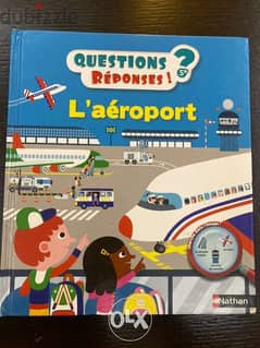 questions response - l’aeroport - kids book - livre histoire 0