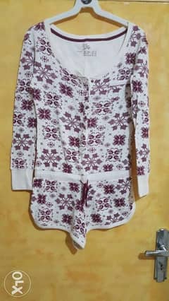 Christmas Pyjama playsuit 36 38 بيجاما اوفرول شورت 0