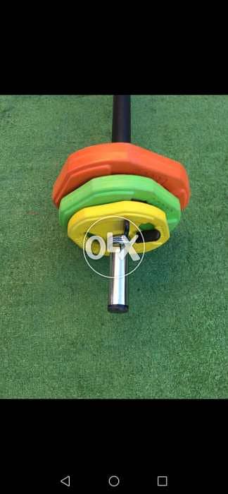 Body Pump axes and plates for Gym classes and personal use 1