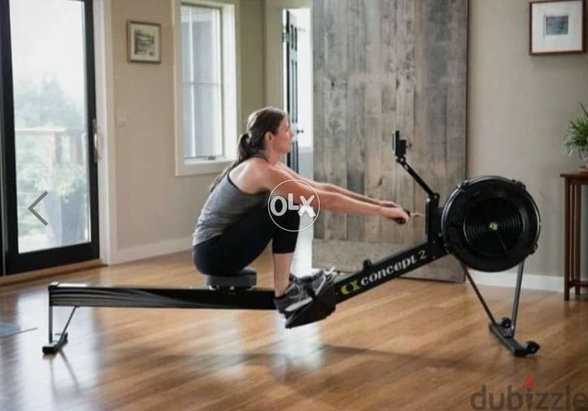 Concept 2 Model D PM5 Fitness Rower Black 2