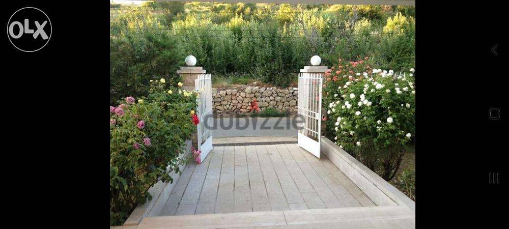 mazraat kfardebian independent villa with private garden Ref # 3827 4