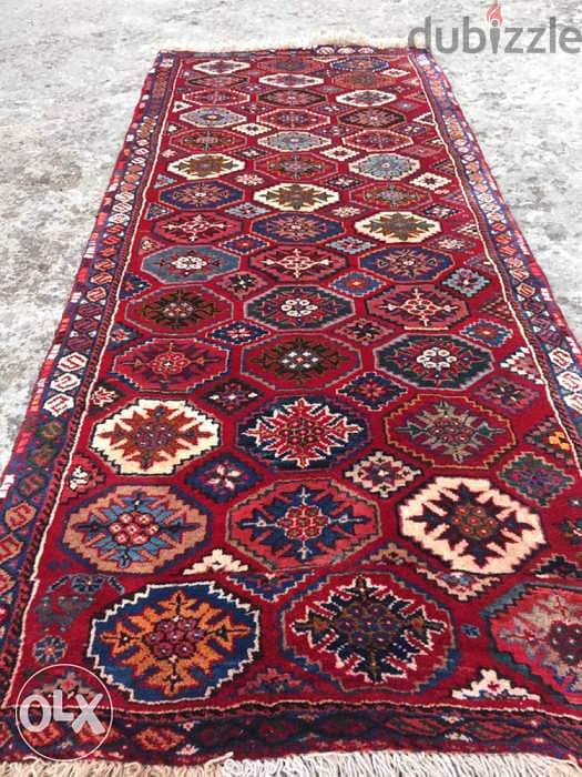 سجاد عجمي. شغل يدوي صوف195/80. Persian Carpet. Tapis. Hand made 1