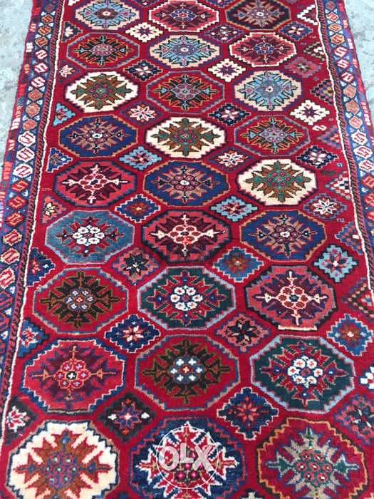 سجاد عجمي. شغل يدوي صوف195/80. Persian Carpet. Tapis. Hand made 3