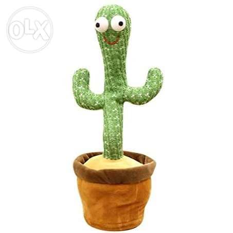 Portable Twisting Music Song Dancing Cactus Toy Room Decoration kid 0