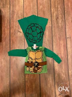 teenage mutant ninja turtle costume boys 3 years