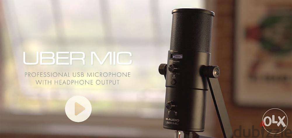 uber mic m-audio usb microphone 1