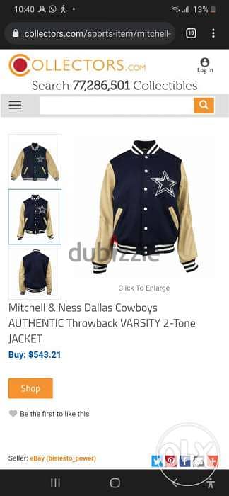 Mitchell&ness authentic dallas cowboys jacket 5