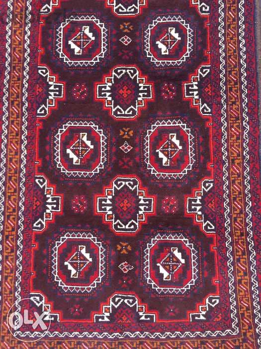 سجاد عجمي. 195/102persian carpet. tapiso. Hand made 6