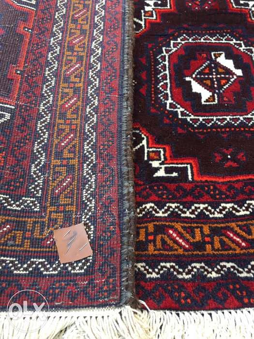 سجاد عجمي. 195/102persian carpet. tapiso. Hand made 7